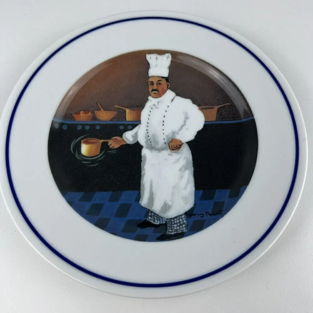 CHEF SERIES Salad Dessert Plate Williams Sonoma Guy Buffet “Jean-Claude”